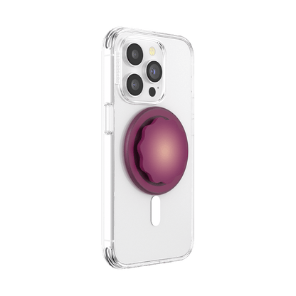 Molded Flower Red Wine — MagSafe PopGrip - US 81157
