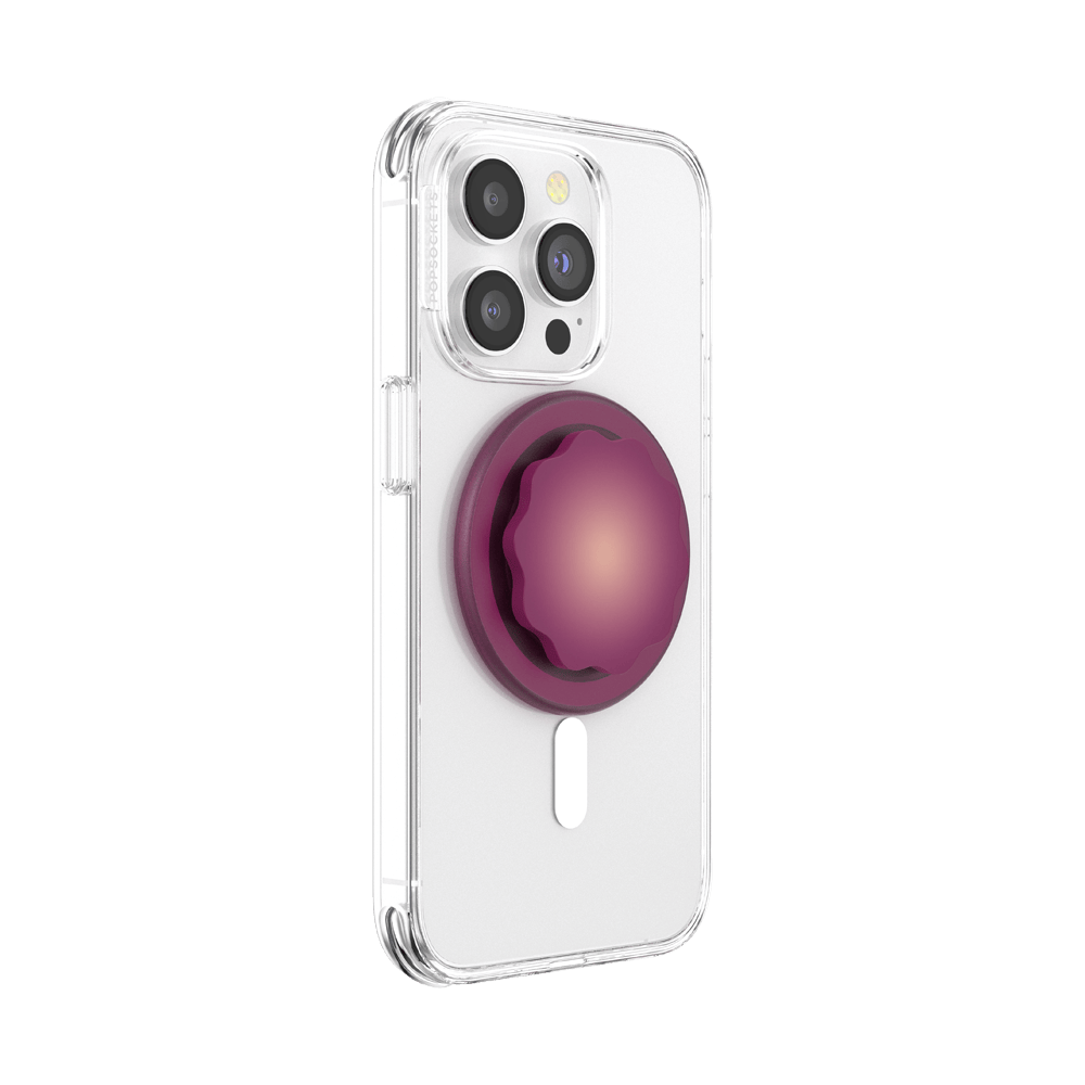 Molded Flower Red Wine — MagSafe PopGrip - US 97138