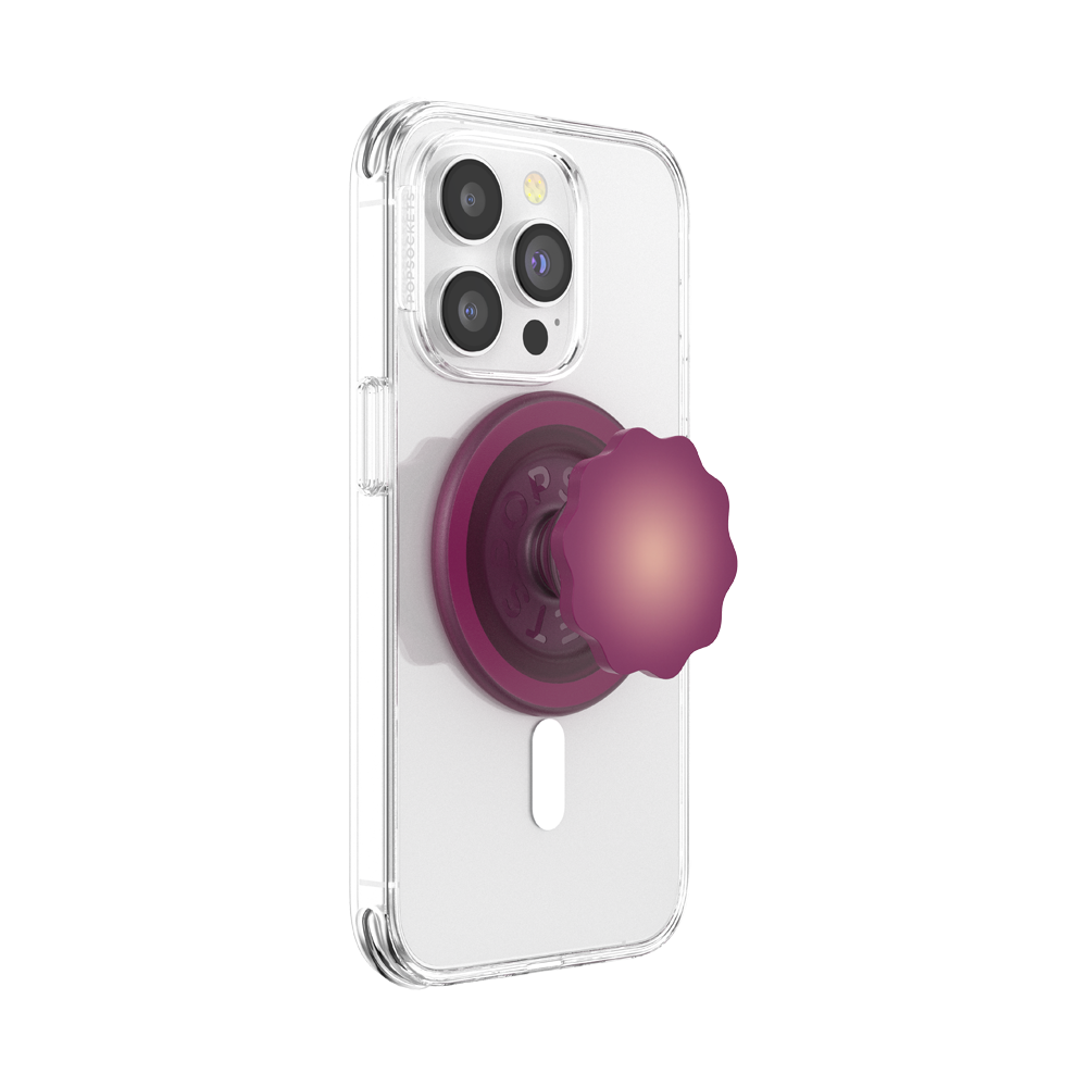Molded Flower Red Wine — MagSafe PopGrip - US 33161