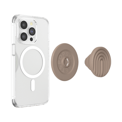 PopOut Latte Curves — MagSafe PopGrip - US 93594