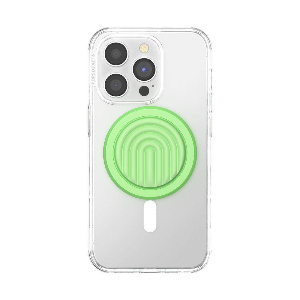 PopOut Curves Matcha Dew — MagSafe PopGrip - US 03746