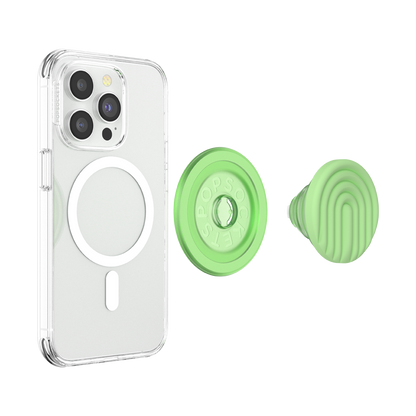 PopOut Curves Matcha Dew — MagSafe PopGrip - US 41989