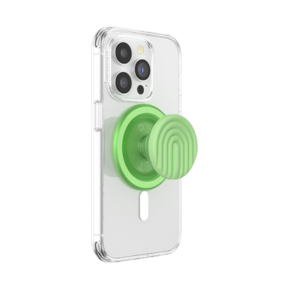 PopOut Curves Matcha Dew — MagSafe PopGrip - US 03746