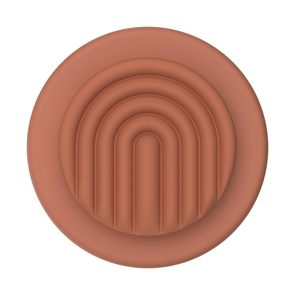 PopOut Terracotta Curves — MagSafe PopGrip - US 31155