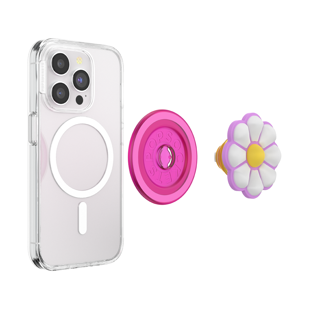 PopOut Doodle Daisy Boca — MagSafe PopGrip - US 44555