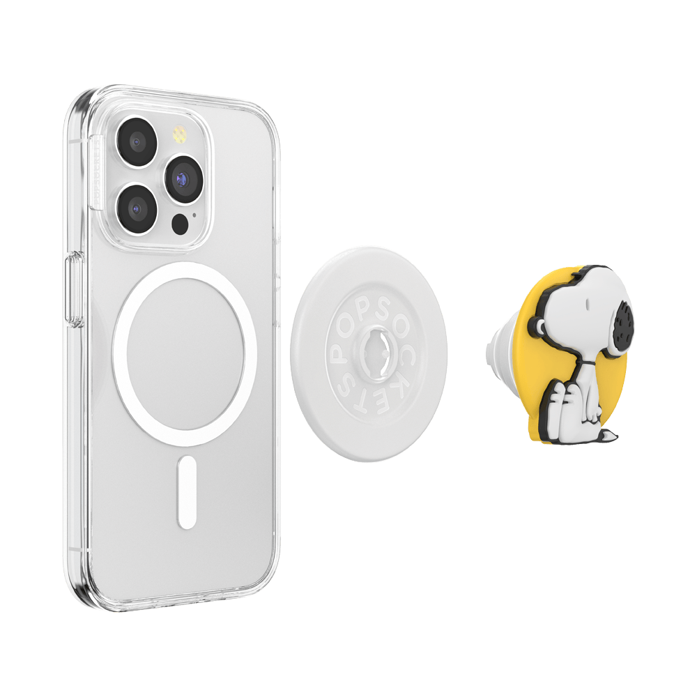 PopOut Sitting Snoopy — MagSafe PopGrip - US 63490