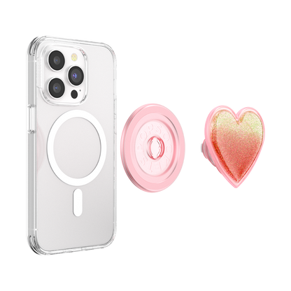 Squishy Tidepool Heart Pinky — MagSafe PopGrip - US 90995