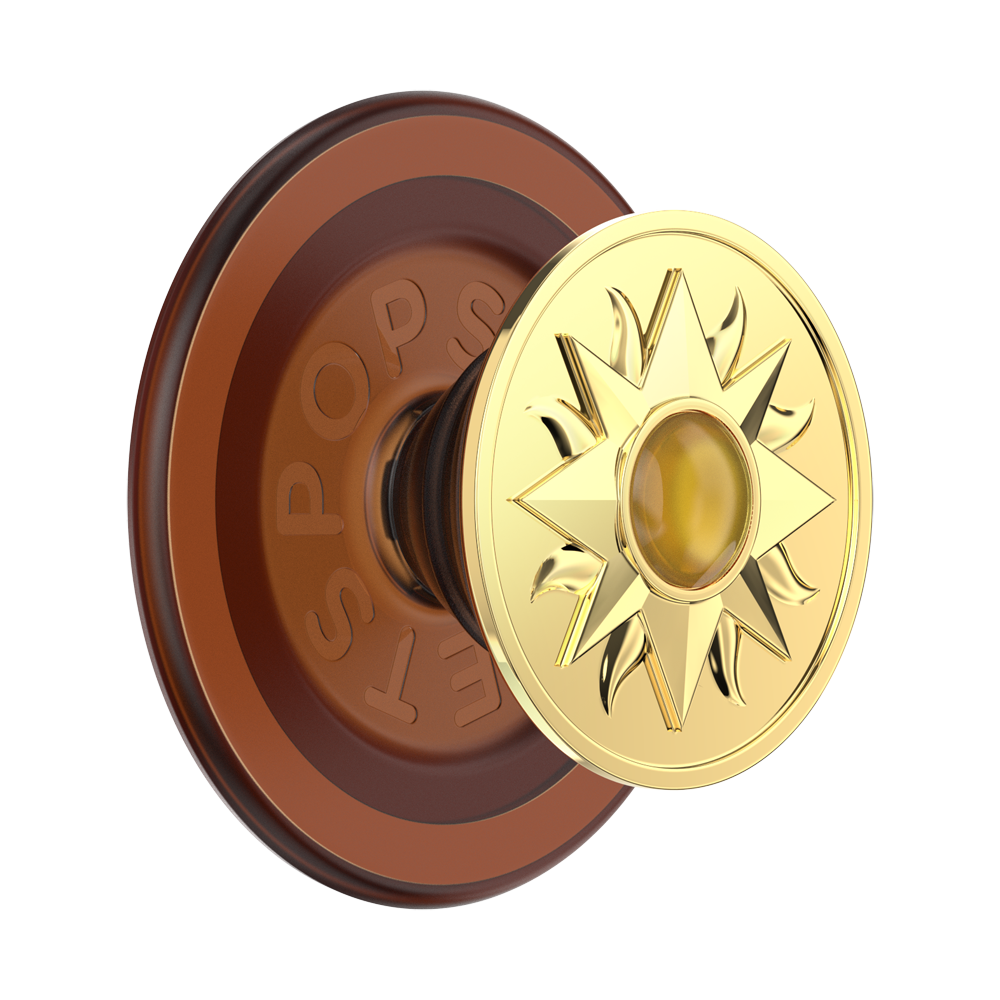 Enamel Sun Jewel Amber — MagSafe PopGrip - US 17771