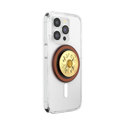 Enamel Sun Jewel Amber — MagSafe PopGrip - US 27827