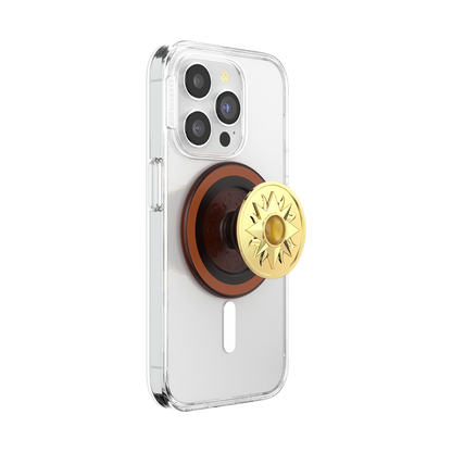 Enamel Sun Jewel Amber — MagSafe PopGrip - US 17771