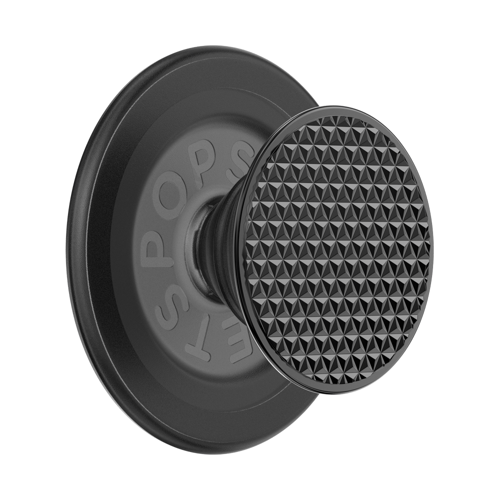 Triangle Knurl Black — MagSafe PopGrip - US 25772