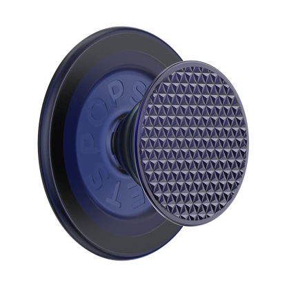 Triangle Knurl French Navy — MagSafe PopGrip - US 15777