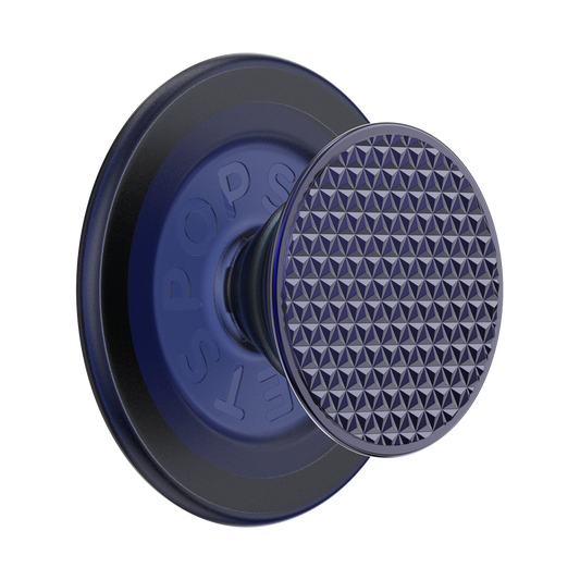 Triangle Knurl French Navy — MagSafe PopGrip - US 15777