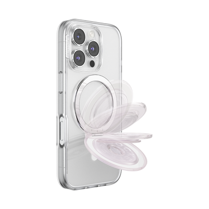 White Opalescent  —  MagSafe Kick-Out Grip & Stand - US 32045