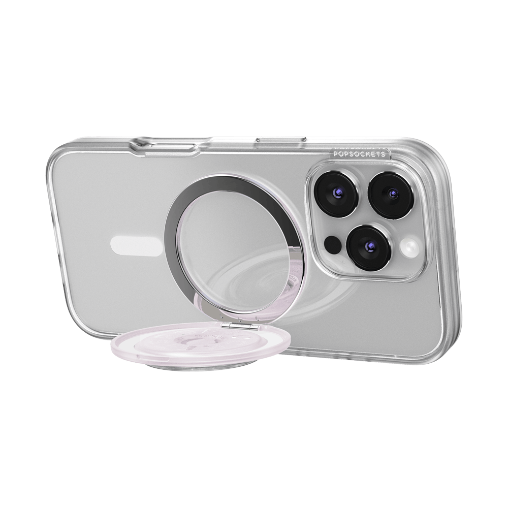 White Opalescent  —  MagSafe Kick-Out Grip & Stand - US 34955