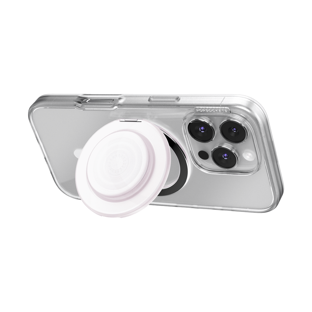 White Opalescent  —  MagSafe Kick-Out Grip & Stand - US 55832