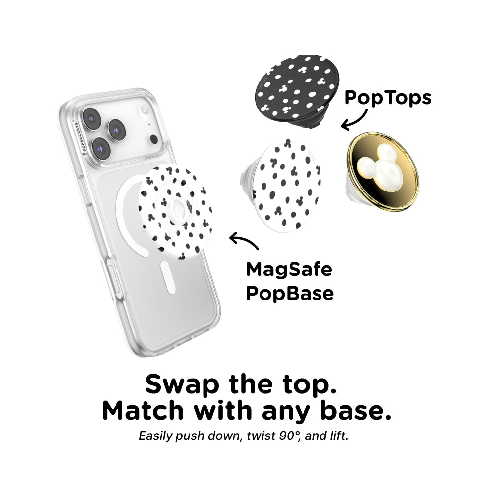 Mickey Polka Dot White — PopTop - US 83578