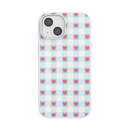 Berry Sweet Gingham — iPhone 15 MagSafe Case - US 17060