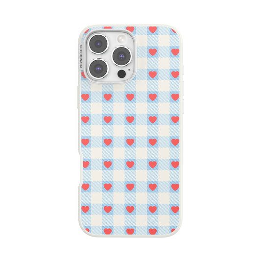 Berry Sweet Gingham — iPhone 16 Pro Max MagSafe Case - US 48716