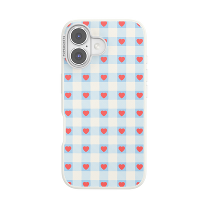 Berry Sweet Gingham — iPhone 16 MagSafe Case - US 28078