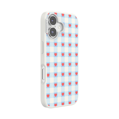 Berry Sweet Gingham — iPhone 16 MagSafe Case - US 28078