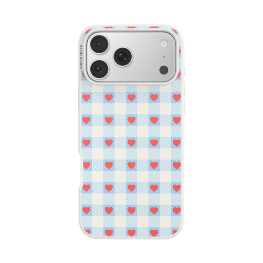 Berry Sweet Gingham — iPhone 17 Pro Max MagSafe Case - US 77538