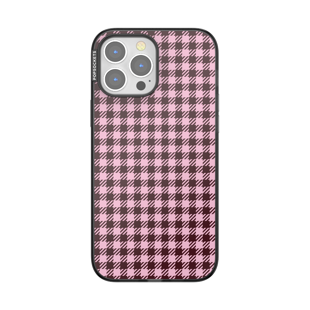 Black Cherry Gingham — iPhone 13 Pro Max MagSafe Case - US 06525