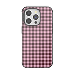 Black Cherry Gingham — iPhone 14 Pro MagSafe Case - US 46397