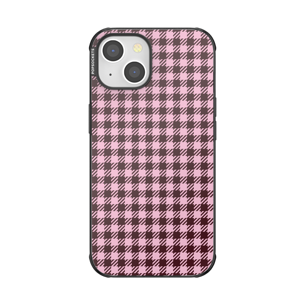 Black Cherry Gingham — iPhone 14 MagSafe Case - US 26241