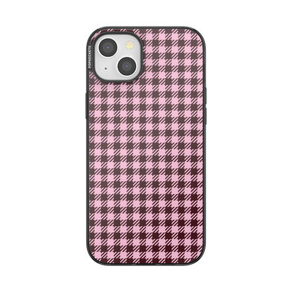 Black Cherry Gingham — iPhone 15 Plus MagSafe Case - US 36897