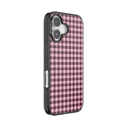 Black Cherry Gingham — iPhone 16 MagSafe Case - US 69446