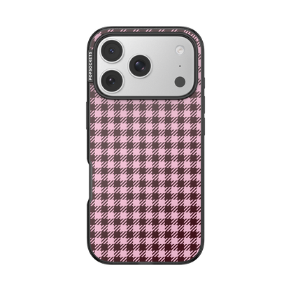 Black Cherry Gingham — iPhone 17 Pro MagSafe Case - US 86867