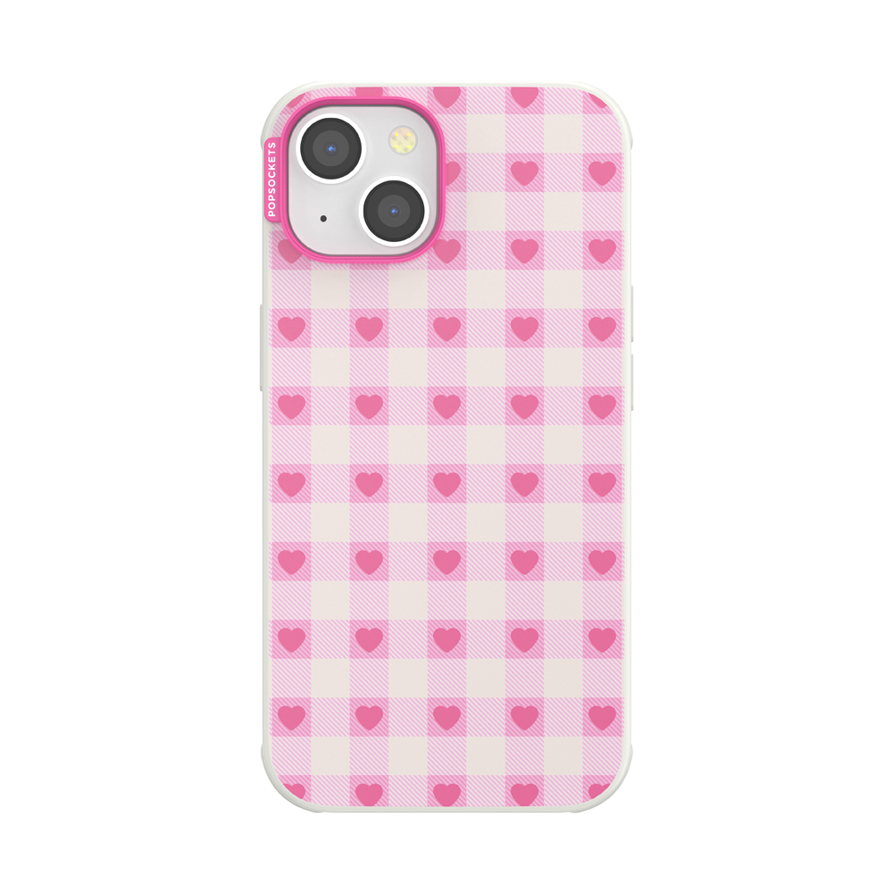 Blush Gingham — iPhone 14 MagSafe Case - US 85935