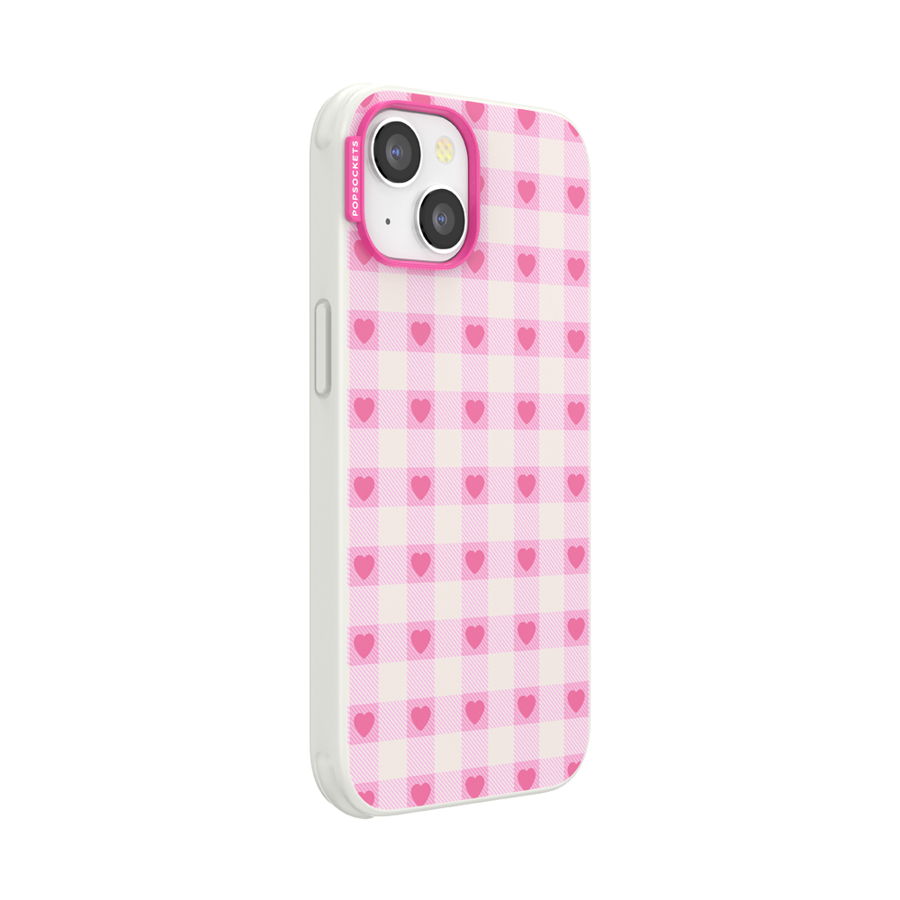 Blush Gingham — iPhone 14 MagSafe Case - US 85935
