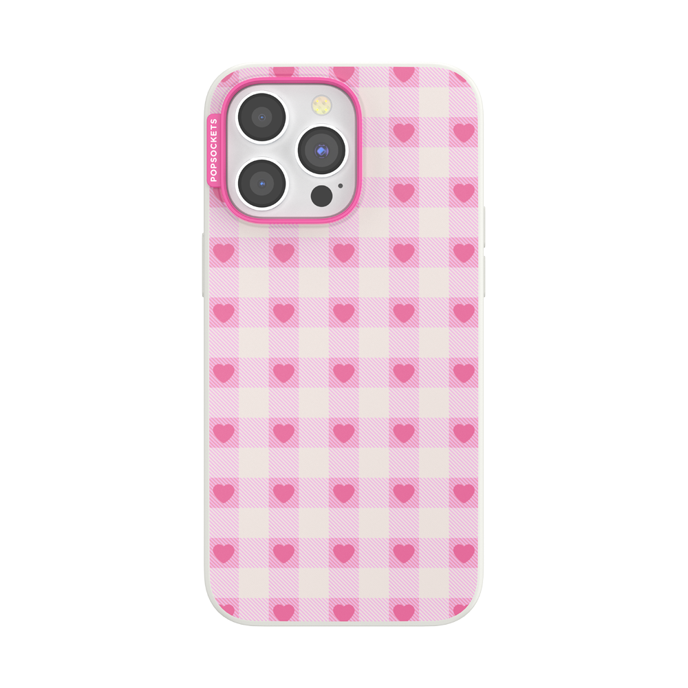 Blush Gingham — iPhone 15 Pro Max MagSafe Case - US 24396