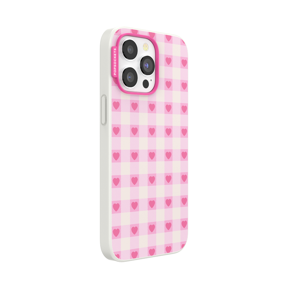 Blush Gingham — iPhone 15 Pro Max MagSafe Case - US 24396