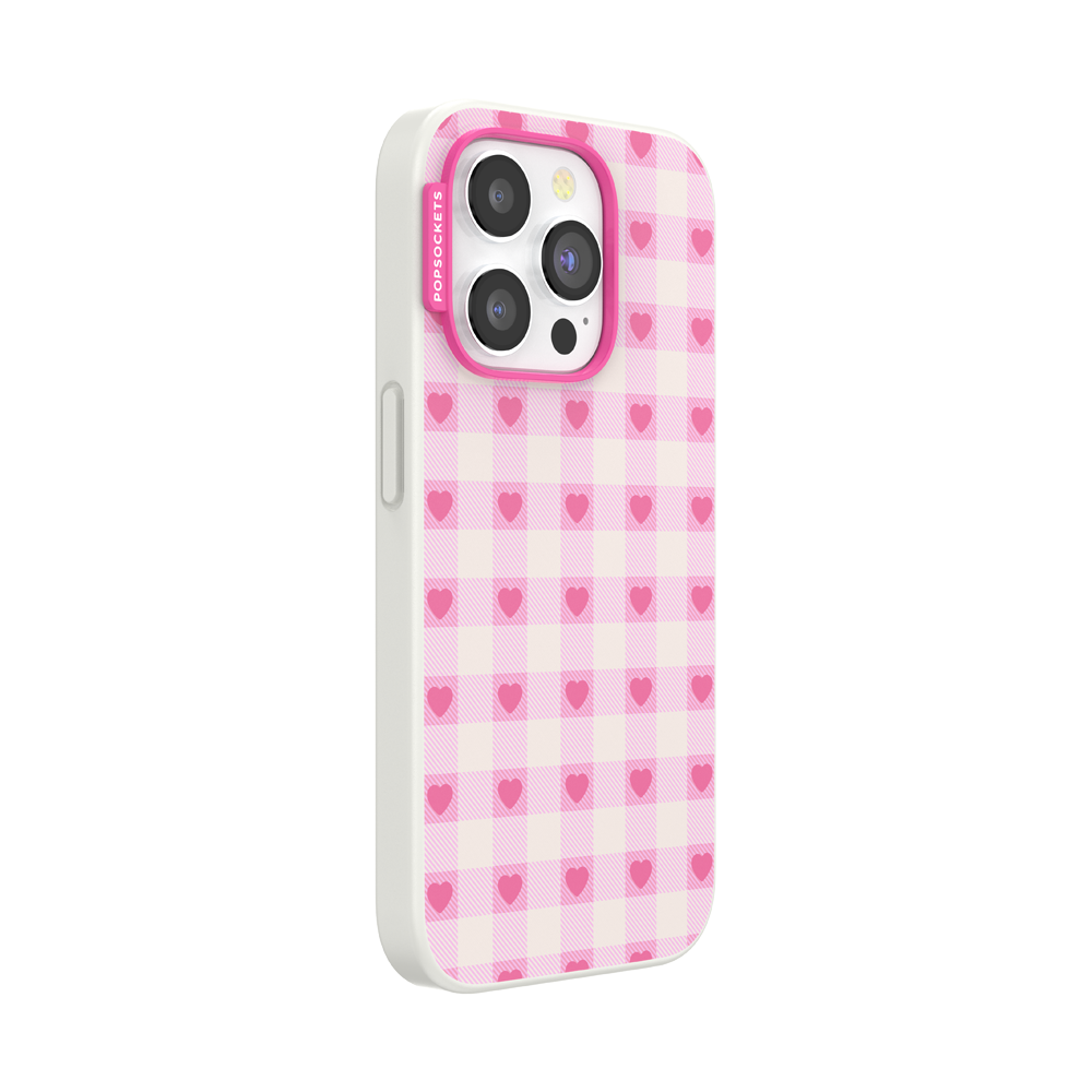 Blush Gingham — iPhone 15 Pro MagSafe Case - US 17269