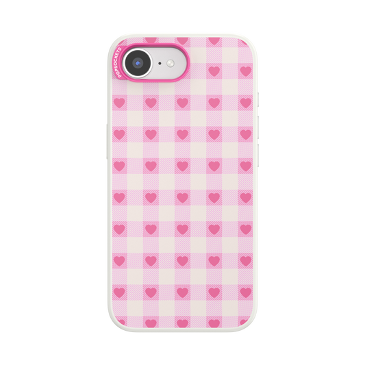 Blush Gingham — iPhone 17e/16e MagSafe Case - US 23644