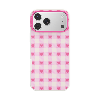Blush Gingham — iPhone 17 Pro Max MagSafe Case - US 44753
