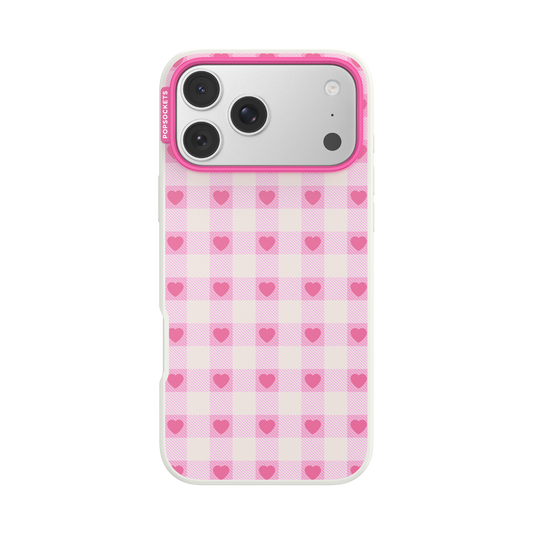 Blush Gingham — iPhone 17 Pro Max MagSafe Case - US 50891