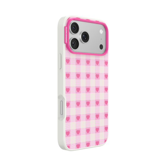 Blush Gingham — iPhone 17 Pro Max MagSafe Case - US 50891