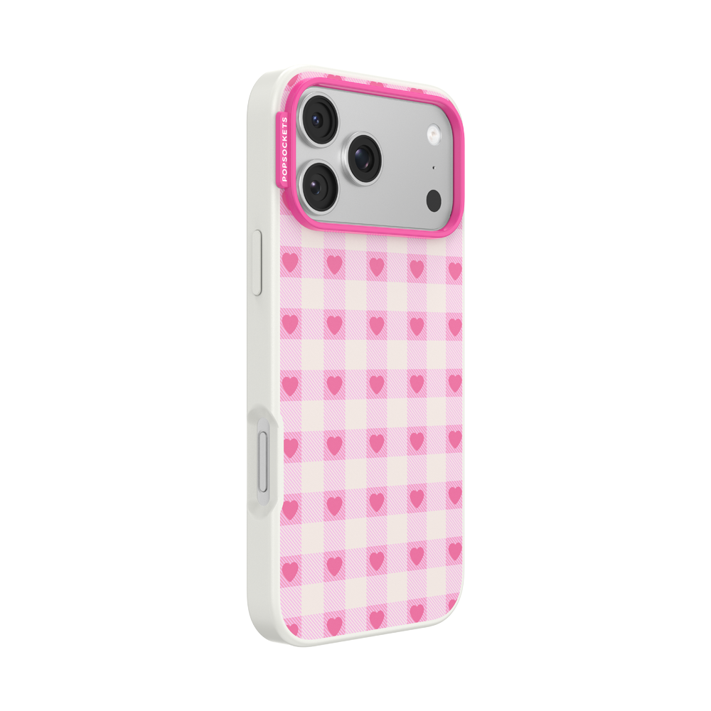 Blush Gingham — iPhone 17 Pro Max MagSafe Case - US 79829