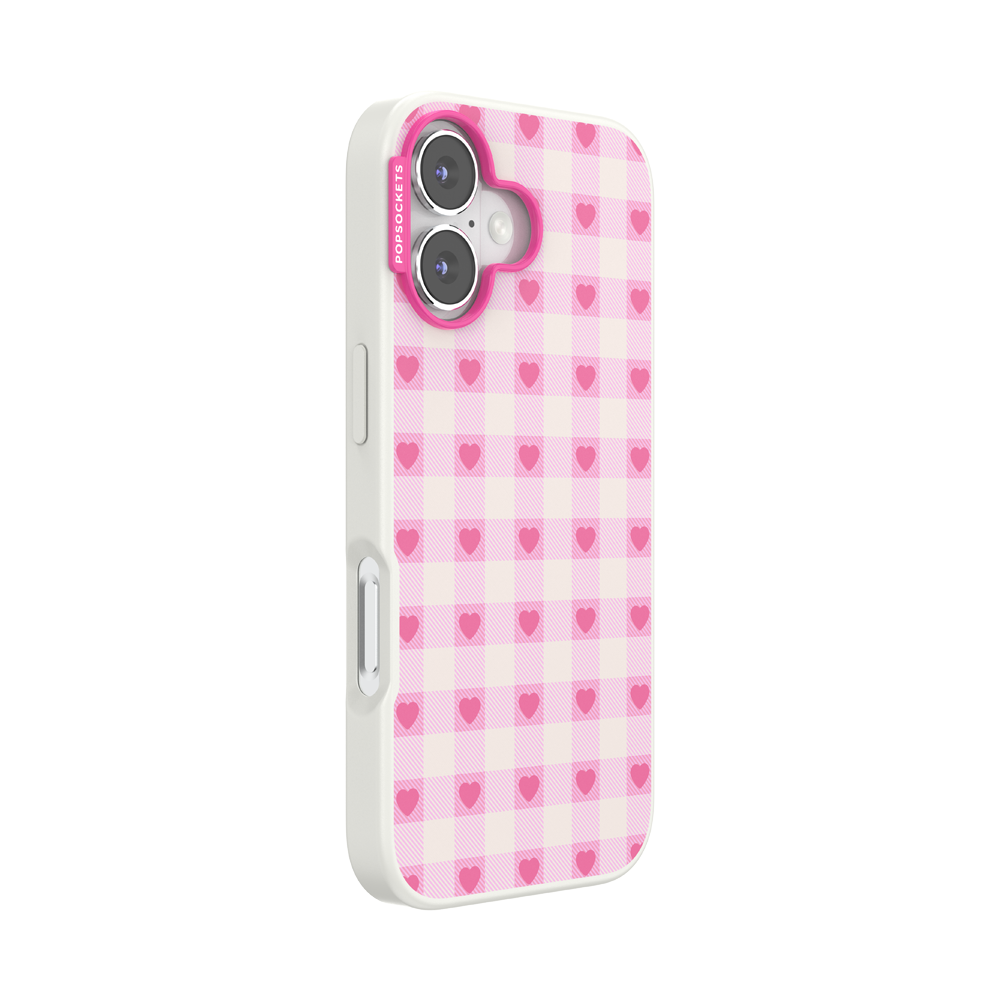 Blush Gingham — iPhone 17 MagSafe Case - US 15605
