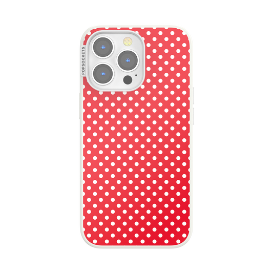 Cherry Red Polka Dot — iPhone 13 Pro MagSafe Case - US 55348