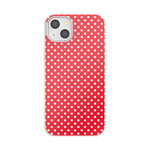 Cherry Red Polka Dot — iPhone 14 Plus MagSafe Case - US 09977