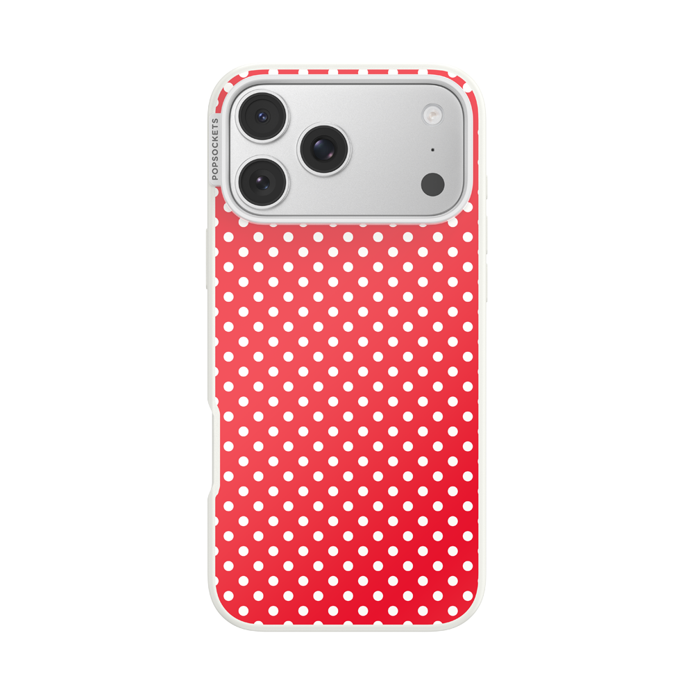 Cherry Red Polka Dot — iPhone 17 Pro Max MagSafe Case - US 22884