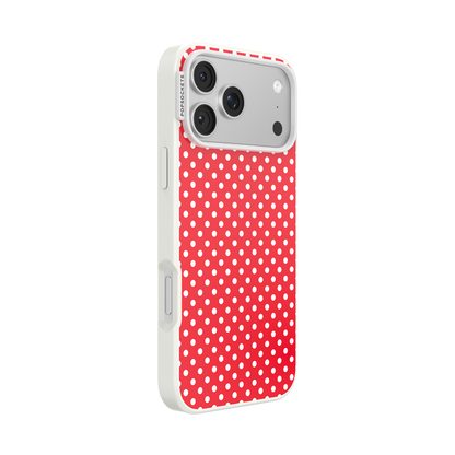 Cherry Red Polka Dot — iPhone 17 Pro Max MagSafe Case - US 33900