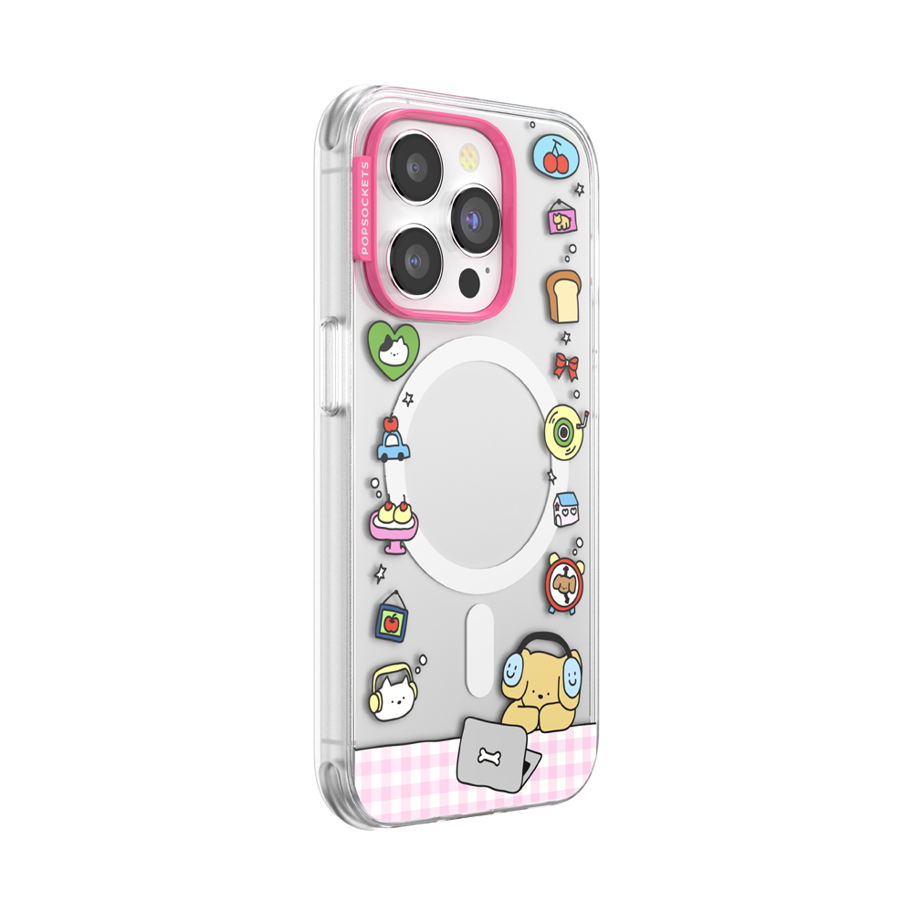 Dog Typing — iPhone 14 Pro MagSafe Case - US 70362
