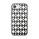 Harlequin Hearts Black  — iPhone 17e/16e MagSafe Case - US 81243
