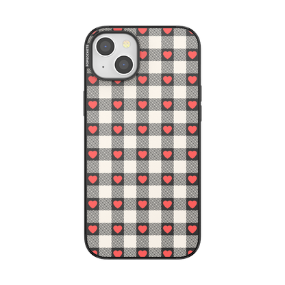 Heartbreaker Gingham — iPhone 15 Plus MagSafe Case - US 50097